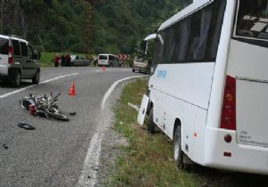 Rize yolunda kaza: 1 ölü